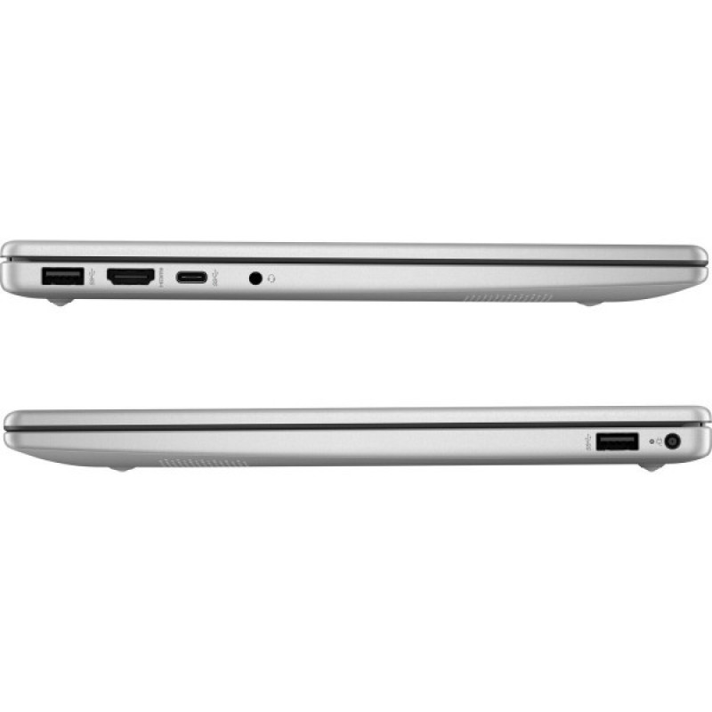 Ноутбук HP 14-ep0007ua (833G6EA) Silver; 14.0" FullHD (1920x1080) IPS LED матовый , Intel Core i5-1335U (1.3 - 4.6 ГГц) , RAM 16 ГБ , SSD 512 ГБ , Intel Iris Xe Graphics , без ОП , Wi-Fi , BT , веб-камера , DOS , 1.4 кг , серебристый , подсветка клавиатуры , cканер отпечатков пальцев