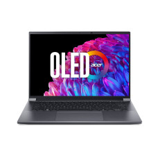 Acer Ноутбук Swift X SFX14-72G 14.5" 2.8K OLED, Intel U7-155H, 32GB, F1TB, NVD4060-8, Win11, сірий (NX.KR8EU.003)