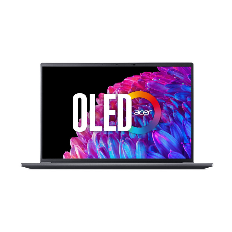 Acer Ноутбук Swift X SFX14-72G 14.5" 2.8K OLED, Intel U7-155H, 32GB, F1TB, NVD4060-8, Win11, сірий (NX.KR8EU.003)