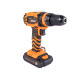TEKHMANN Cordless screwdriver-drill TCD-18 Li 2.0 18V 1x2A·h 28Nm 0-350·1300rpm 1.3kg case (851219)