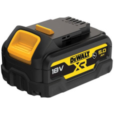 DeWALT Акумулятор 18В XR Li-lon GFN блок - Glass Filled Nylon 5А·год 0.72кг (DCB184G)