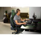 Razer chair Iskur Black/Green