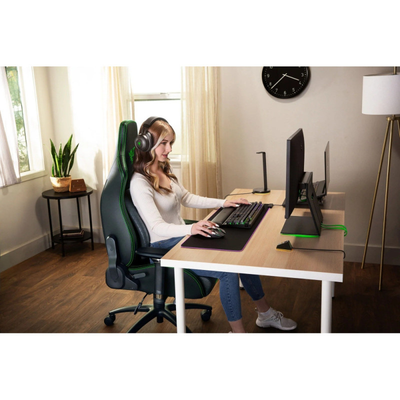 Razer chair Iskur Black/Green