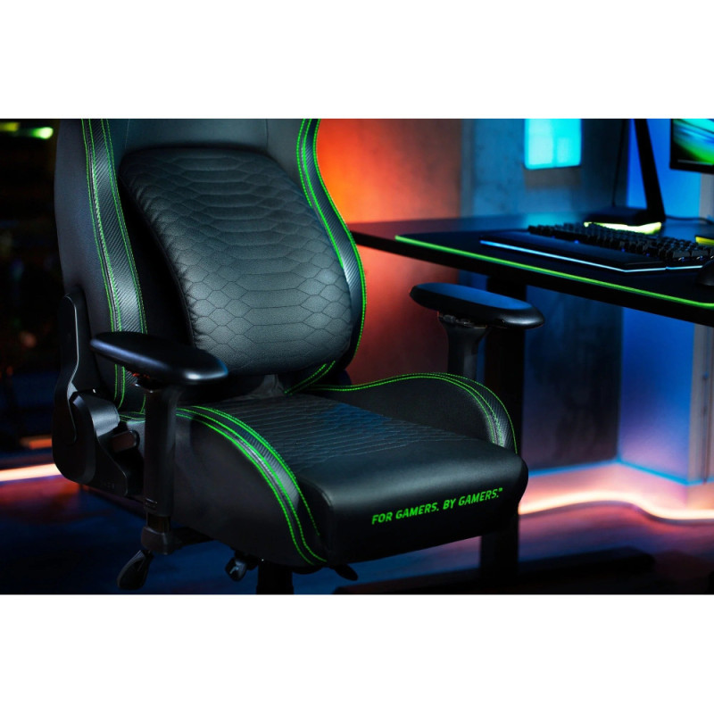 Razer chair Iskur Black/Green