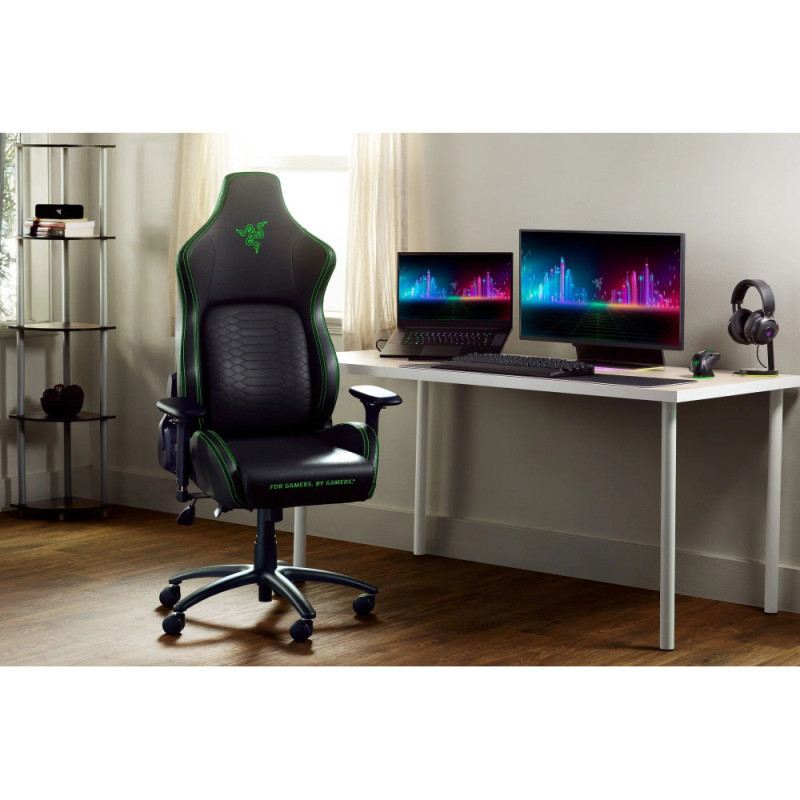 Razer chair Iskur Black/Green