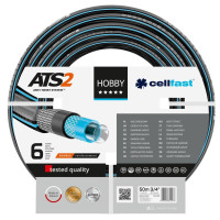 Cellfast Шланг садовий HOBBY ATS 3/4', 50м, 6 шарів, до 30 Бар, -20…+60°C (16-221)