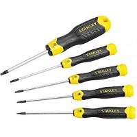 Stanley Набор отверток 5 ед. Coushen Grip TORX с отверстием ТТ5, ТT6, ТT8, ТТ10, ТТ15. (STHT2-65155)