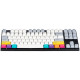 Клавиатура Varmilo APT87 CMYK K-Prestige Silent Wireless White Led UA (A92A024F8A5A17A007)