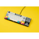 Клавиатура Varmilo APT87 CMYK K-Prestige Silent Wireless White Led UA (A92A024F8A5A17A007)