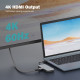 Порт-репликатор Digitus USB-C > HDMI/2xUSB-A/USB-C/SD/MicroSD/RJ54 (DA-70914)