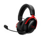 HyperX gaming headset Cloud III S, WL/USB-A/USB-C, black-red (A59Z0AA)