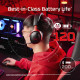 HyperX gaming headset Cloud III S, WL/USB-A/USB-C, black-red (A59Z0AA)