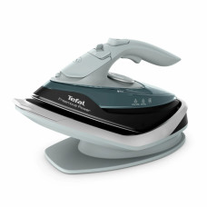 Tefal Праска Tefal безпровідна Freemove Power, 2600Вт, 250мл, паровий удар -220гр, постійна пара - 40гр, база для заряджання, автовимкнення, керам. підошва, зелений (FV6670E0)