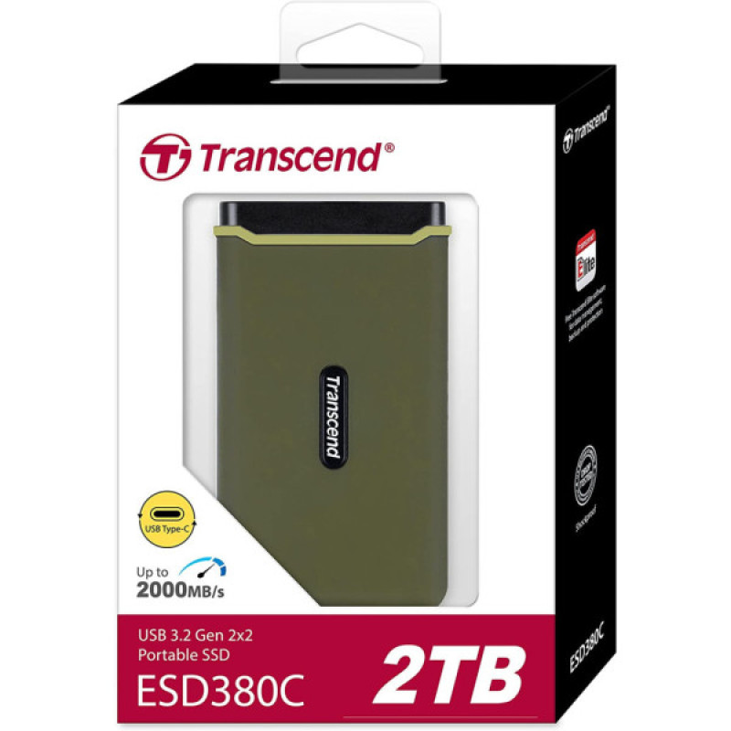 Накопитель SSD USB 3.2 2TB Transcend (TS2TESD380C)