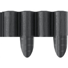 Cellfast Lawn fence 4 ECO, 10 sections x 240 mm, 2.4m, black (34-032)