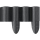 Cellfast Lawn fence 4 ECO, 10 sections x 240 mm, 2.4m, black (34-032)