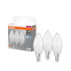 Osram Набір ламп 3шт LED E14 4.9Вт 4000К 470Лм B40 (4058075429680)