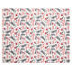 ARDESTO Tablecloth Happy Holidays 120х140cm, 90% polyester, 10% cotton, white holly (ART07HW)