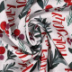 ARDESTO Tablecloth Happy Holidays 120х140cm, 90% polyester, 10% cotton, white holly (ART07HW)