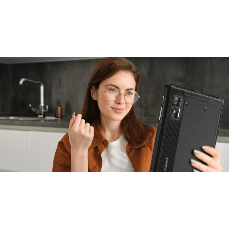 Doogee Tablet R08 10.1  6GB, 256GB, LTE, 7680mAh, Android, Black (6924351689995)