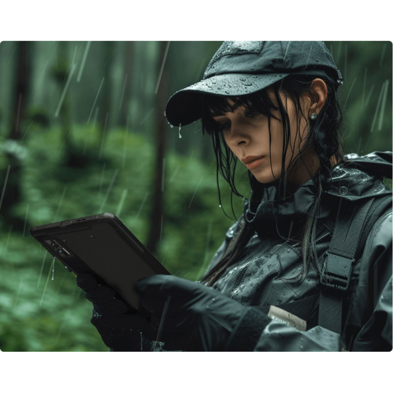 Doogee Tablet R08 10.1  6GB, 256GB, LTE, 7680mAh, Android, Black (6924351689995)