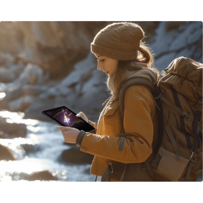 Doogee Tablet R08 10.1  6GB, 256GB, LTE, 7680mAh, Android, Black (6924351689995)
