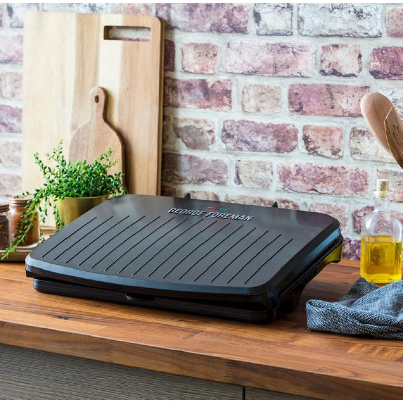 Russell Hobbs Гриль Foreman прижимной Fit Grill Large 2400Вт, темп. режимов-1, пластик, черный (25820-56)