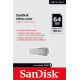 SanDisk Накопитель 64GB USB 3.1 Type-A Ultra Luxe Серебристый (SDCZ74-064G-G46)