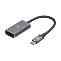 2E Adapter USB-C > DisplayPort, 0.2m, grey (2E-W1404)
