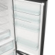 Gorenje Gorenje BF Ref, 203x66x60sm, 2 doors., 257(121)L, А+, Total NF, Fresh zone, Invertor, Ext. display, Wi-Fi, black (NRB620E61BX4WFE)