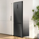 Gorenje Gorenje BF Ref, 203x66x60sm, 2 doors., 257(121)L, А+, Total NF, Fresh zone, Invertor, Ext. display, Wi-Fi, black (NRB620E61BX4WFE)