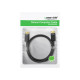 Кабель мультимедийный DisplayPort M to DisplayPort M 1.0m DP102 black Ugreen (10244)