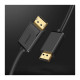 Кабель мультимедийный DisplayPort M to DisplayPort M 1.0m DP102 black Ugreen (10244)