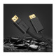 Кабель мультимедийный DisplayPort M to DisplayPort M 1.0m DP102 black Ugreen (10244)