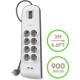 Сетевой фильтр питания Belkin BSV804VF2M-V2