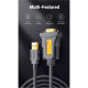 Кабель для передачи данных USB to COM M 2.0m DB9 RS-232 CR104 black Ugreen (20222)