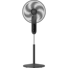 Philips Вентилятор підлоговий Series 1001, 45см, 47Вт, пульт ДК, опора кругла, ароматерапія, чорний (CX1520/01)