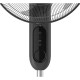 Philips Вентилятор підлоговий Series 1001, 45см, 47Вт, пульт ДК, опора кругла, ароматерапія, чорний (CX1520/01)