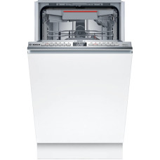Bosch Посудомоечная машина встраиваемая, 10компл., A+, 45см, дисплей, 3я корзина, белый (SPV6EMX65Q)