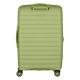 2E Suitcase Middle, Aero, polypropylen, 63/78 L, TSA, 4 wheels, EXP, moss green (2E-SPP-AERO-M-MG)