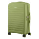 2E Suitcase Middle, Aero, polypropylen, 63/78 L, TSA, 4 wheels, EXP, moss green (2E-SPP-AERO-M-MG)