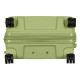 2E Suitcase Middle, Aero, polypropylen, 63/78 L, TSA, 4 wheels, EXP, moss green (2E-SPP-AERO-M-MG)