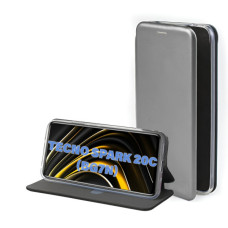 Чехол для мобильного телефона BeCover Exclusive Tecno Spark 20C (BG7n) Gray (711250)