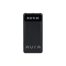 Батарея универсальная AURA NRG10 10000 mAh Black (PBANRG10B)