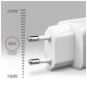Зарядное устройство AXAGON 1xUSB QC3.0 + 1xUSB-C PD20W white (ACU-PQ20W)