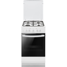 Hansa Cooker gas, 56L, 50x60cm, cast-iron, white (FCGW510554)