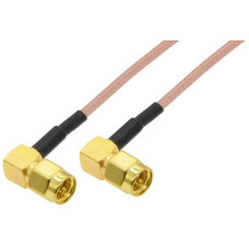 4Hawks RP-SMA to RP-SMA cable, R/A, black, H155, 5m (1 pc.) (C1-B-5)