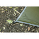 Neo Tools Tarpaulin, waterproof tarpaulin, polyester 210T, 360x290cm, olive (63-130)