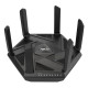 ASUS Маршрутизатор RT-AXE7800 Wi-Fi 6E 3xGE LAN 1xGE WAN 1x2.5GE LAN/WAN 1xUSB3.2 MU-MIMO OFDMA MESH gaming (90IG07B0-MU9B00)