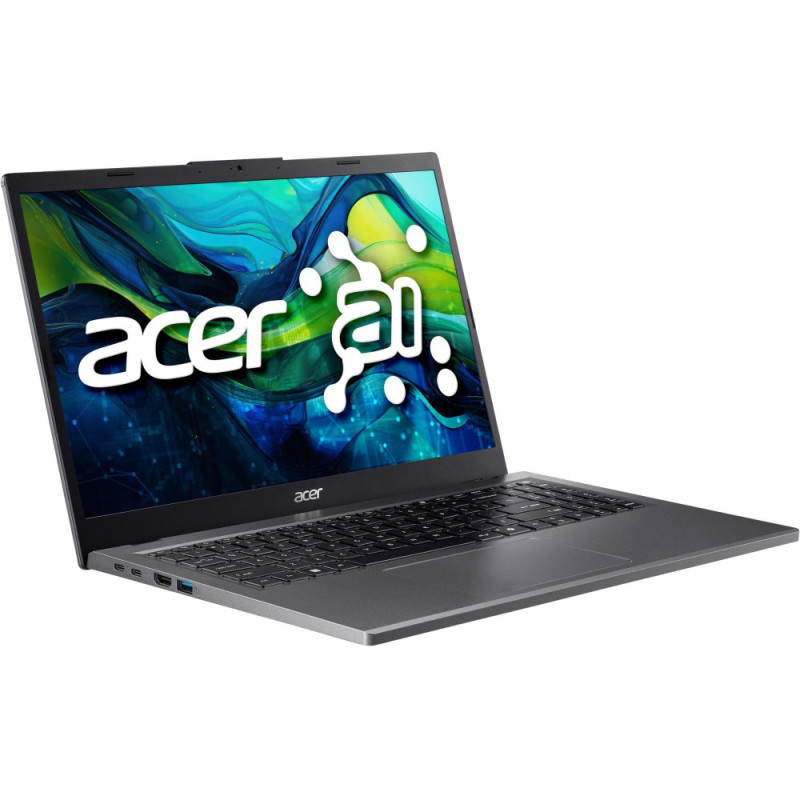 Acer Ноутбук Aspire 15 A15-61M 15.6" FHD IPS, AMD R5-8640HS, 16GB, F512GB, UMA, Lin, сірий (NX.JDHEU.003)
